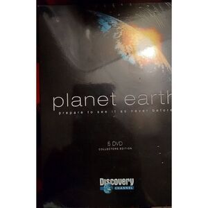 New Sealed. PLANET EARTH Prepare to see it as never before. 5 DVD Collectors edi